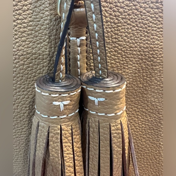 Tory Burch Large Thea Tote in Tiramisu with Extras - Picture 12 of 15